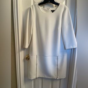 Ann Taylor dress with zipper detail